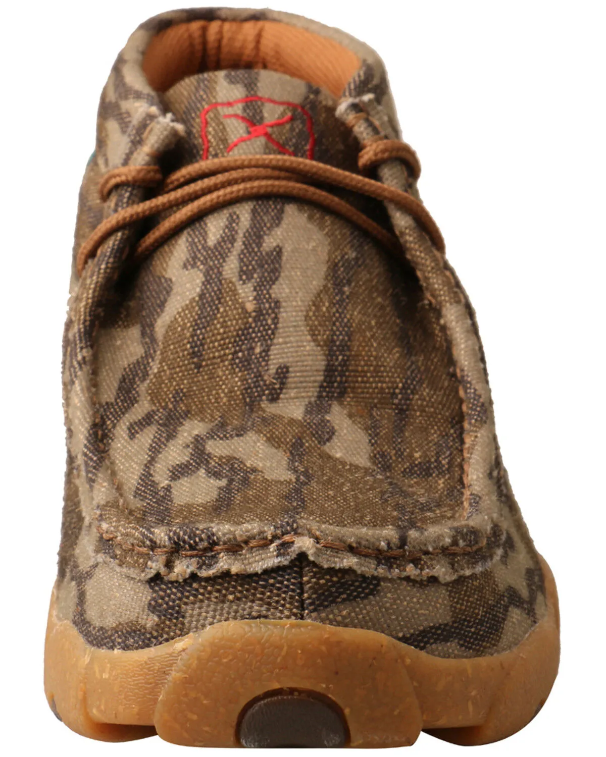 Twisted X men's mossy oak original bottomland driving shoes with moc toe