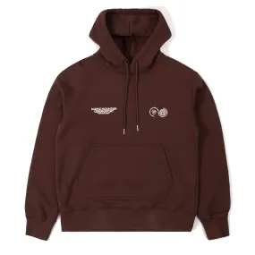 Purple Mountain Observatory Logo Hoody Chicory