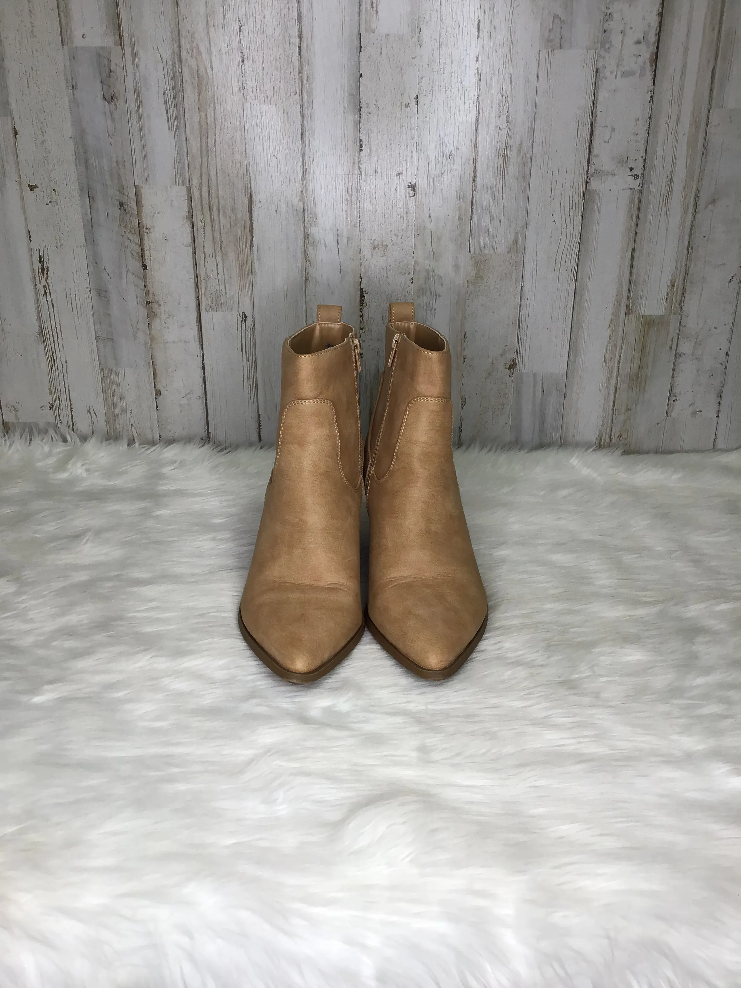 Qupid Ankle Boots with Heels - Size 9