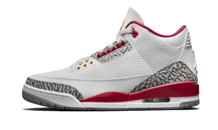 Red Cardinal Air Jordan 3 Retro