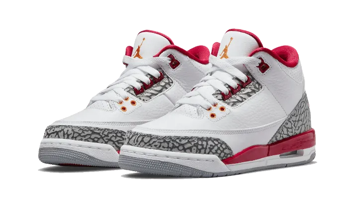 Red Cardinal Air Jordan 3 Retro