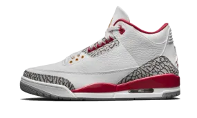 Red Cardinal Air Jordan 3 Retro