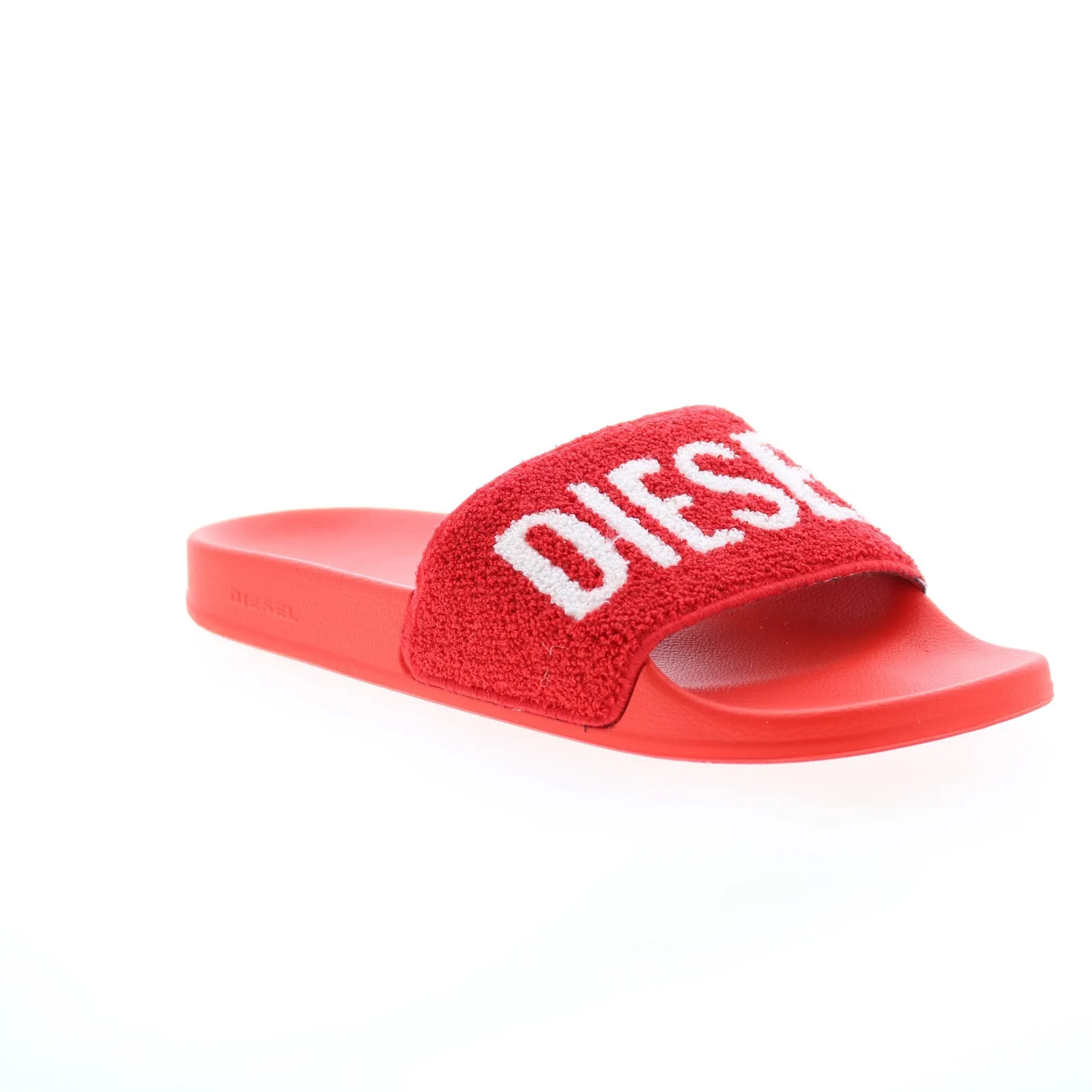 Red Slides Sandals for Women by Diesel