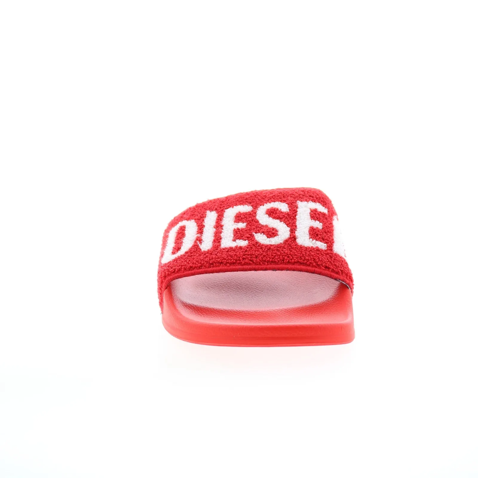 Red Slides Sandals for Women by Diesel