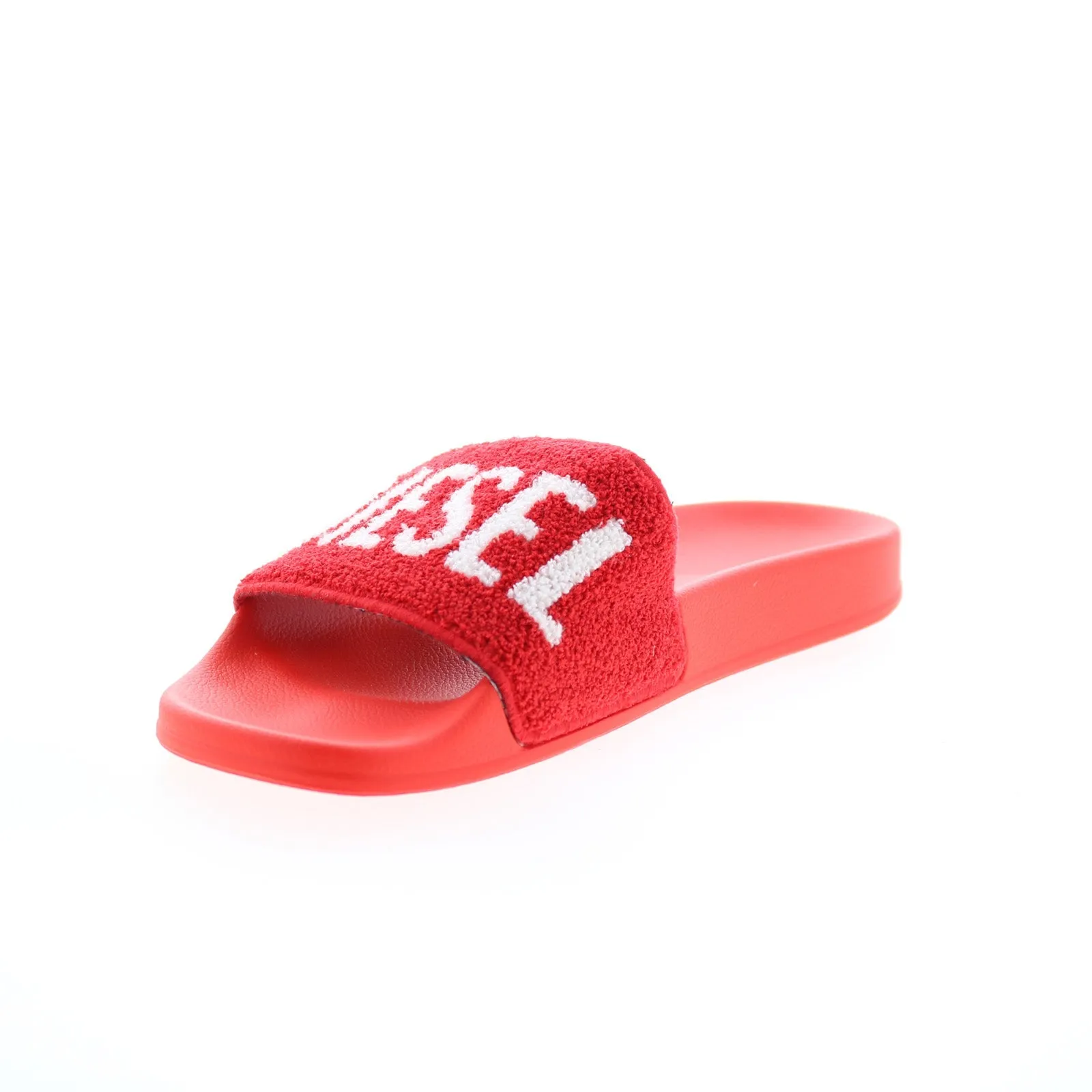 Red Slides Sandals for Women by Diesel