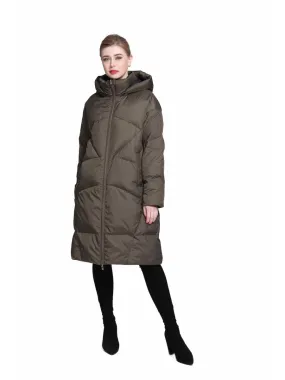 Reversible Winter Coat with Down Fill