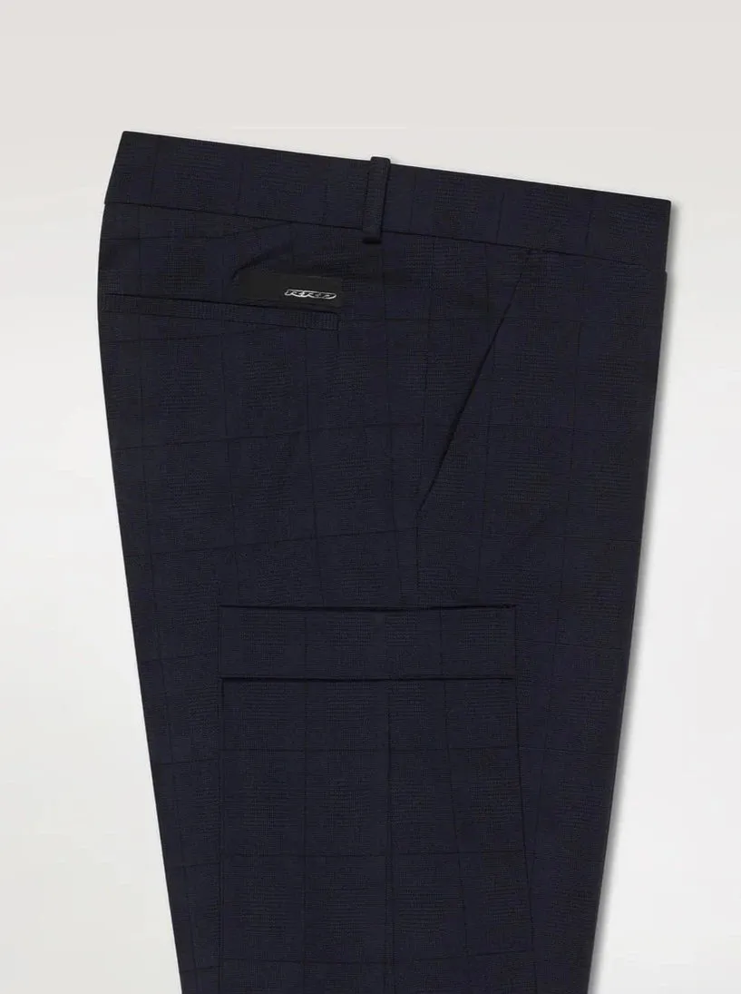 RRD Micro Chino Pant Blue Azure Fancy