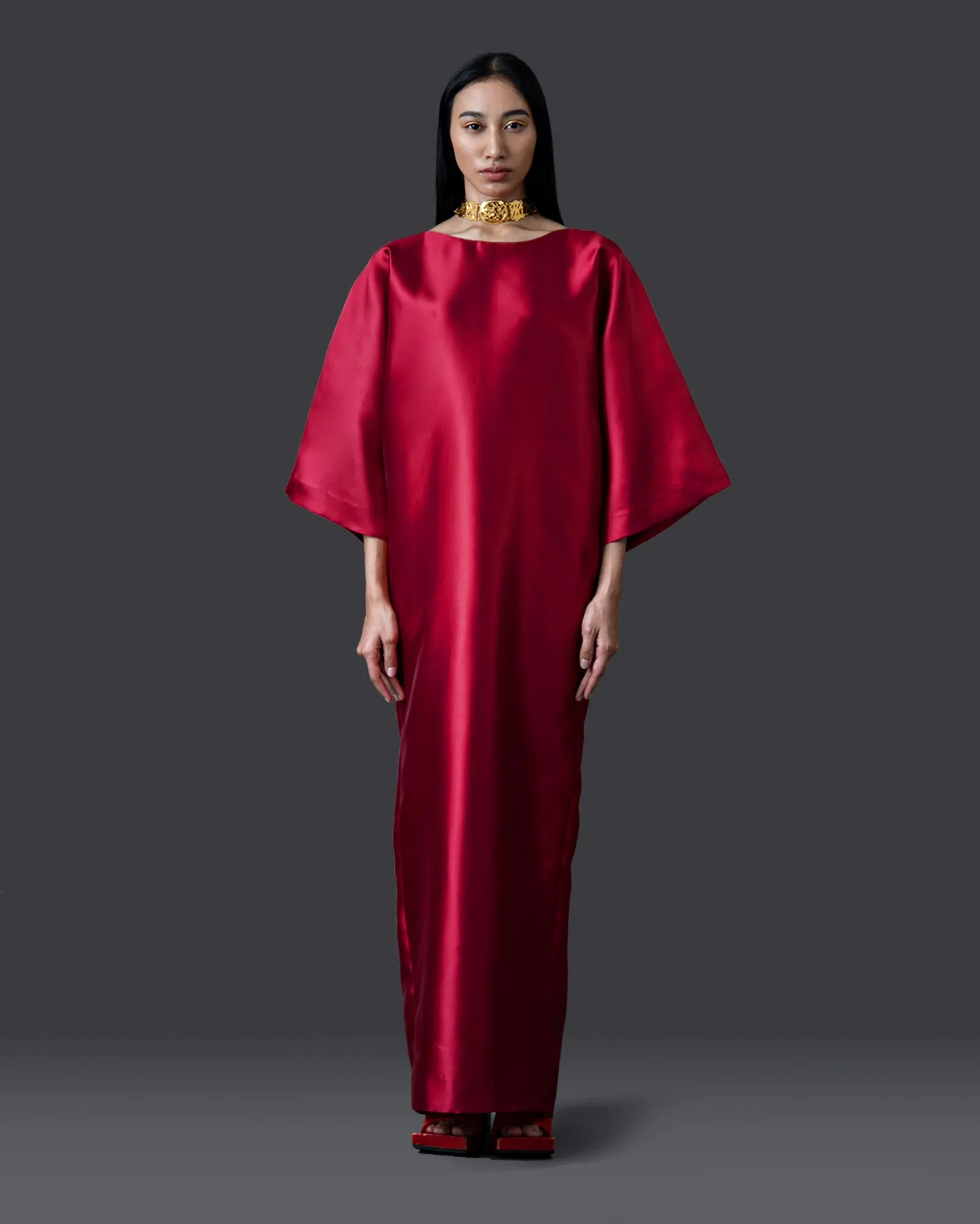 Red Sampan Dress