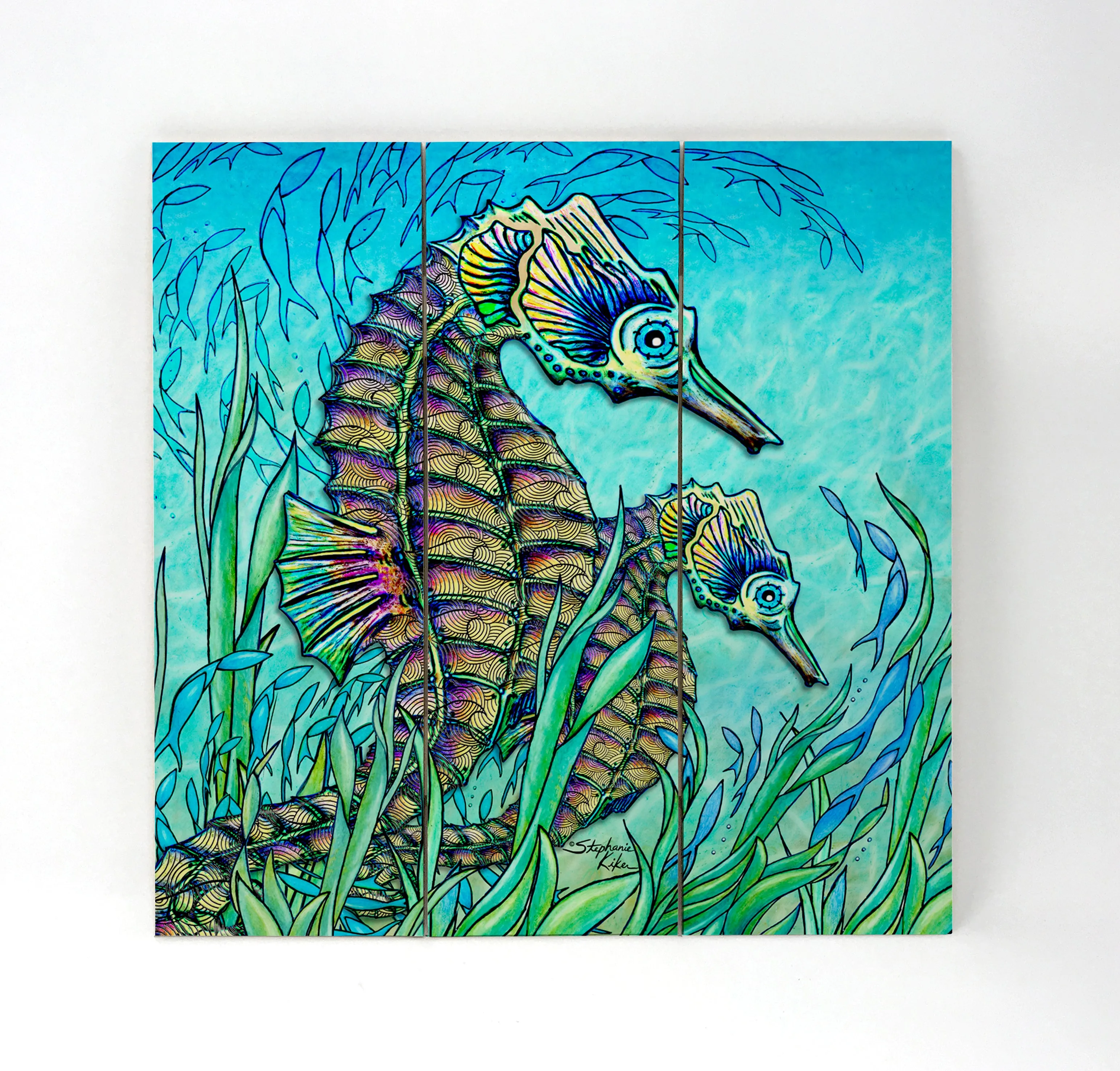 Seahorse Wall Decor