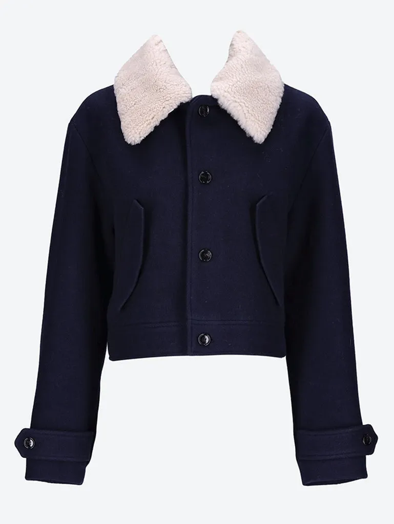 Short Shearling Jacket