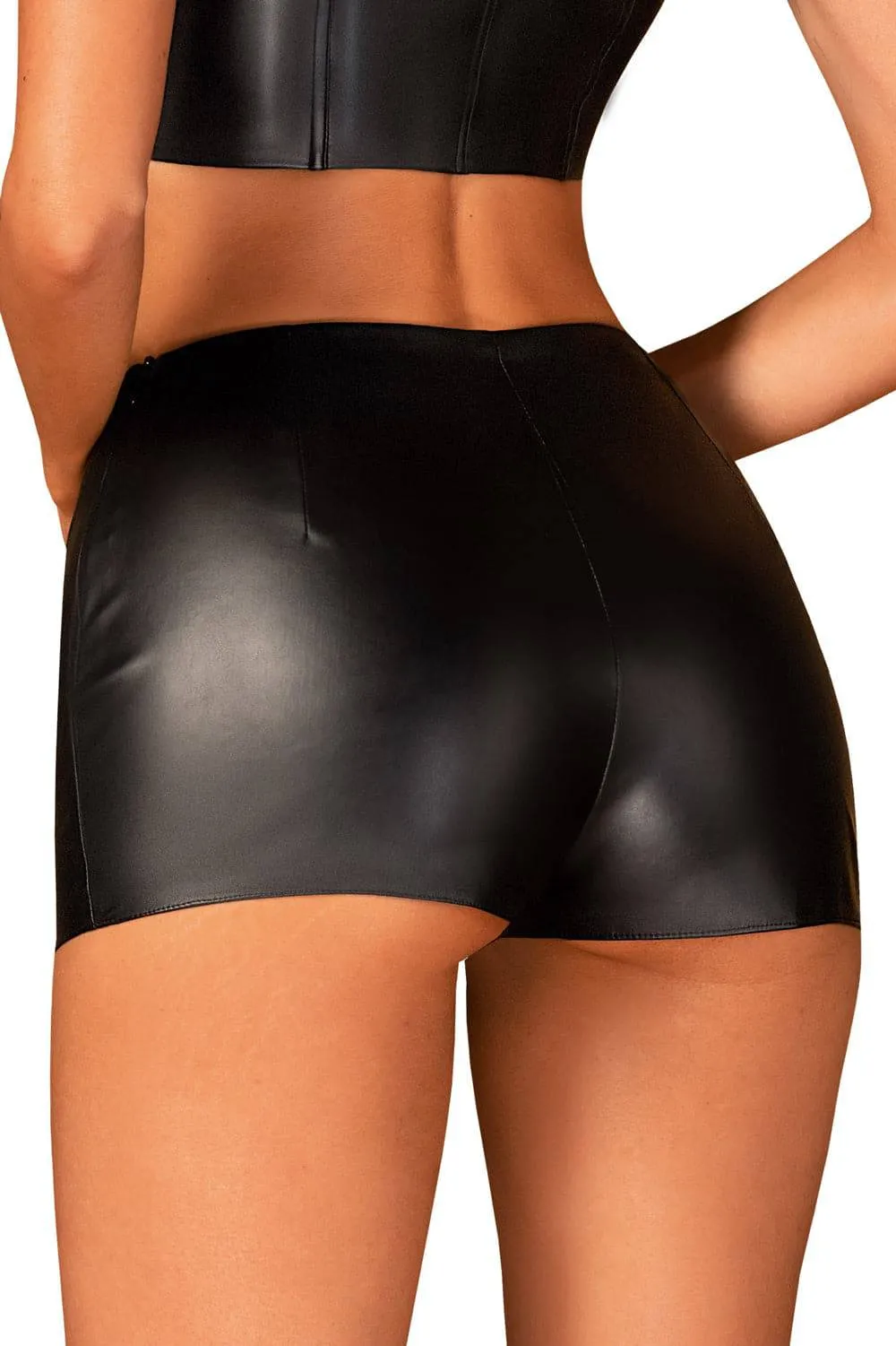 Shiny Wet Look Shorts