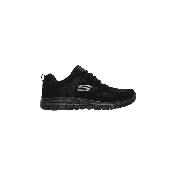 SKECHERS Burns Agoura Sneakers Black 52635 - Men's Athletic Shoes