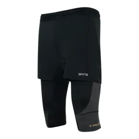 compression half tights for men