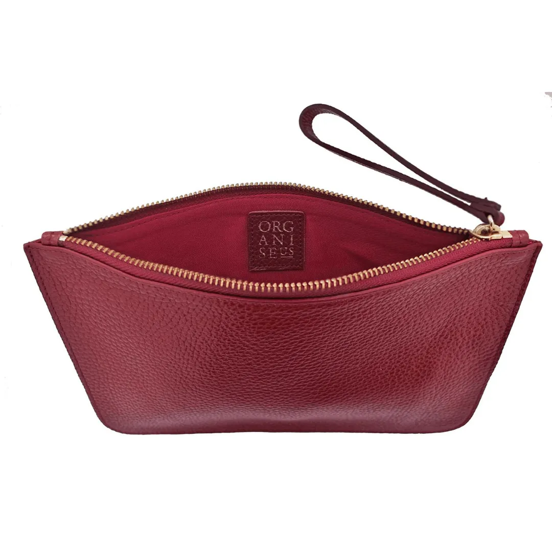 sloane pouch burgundy