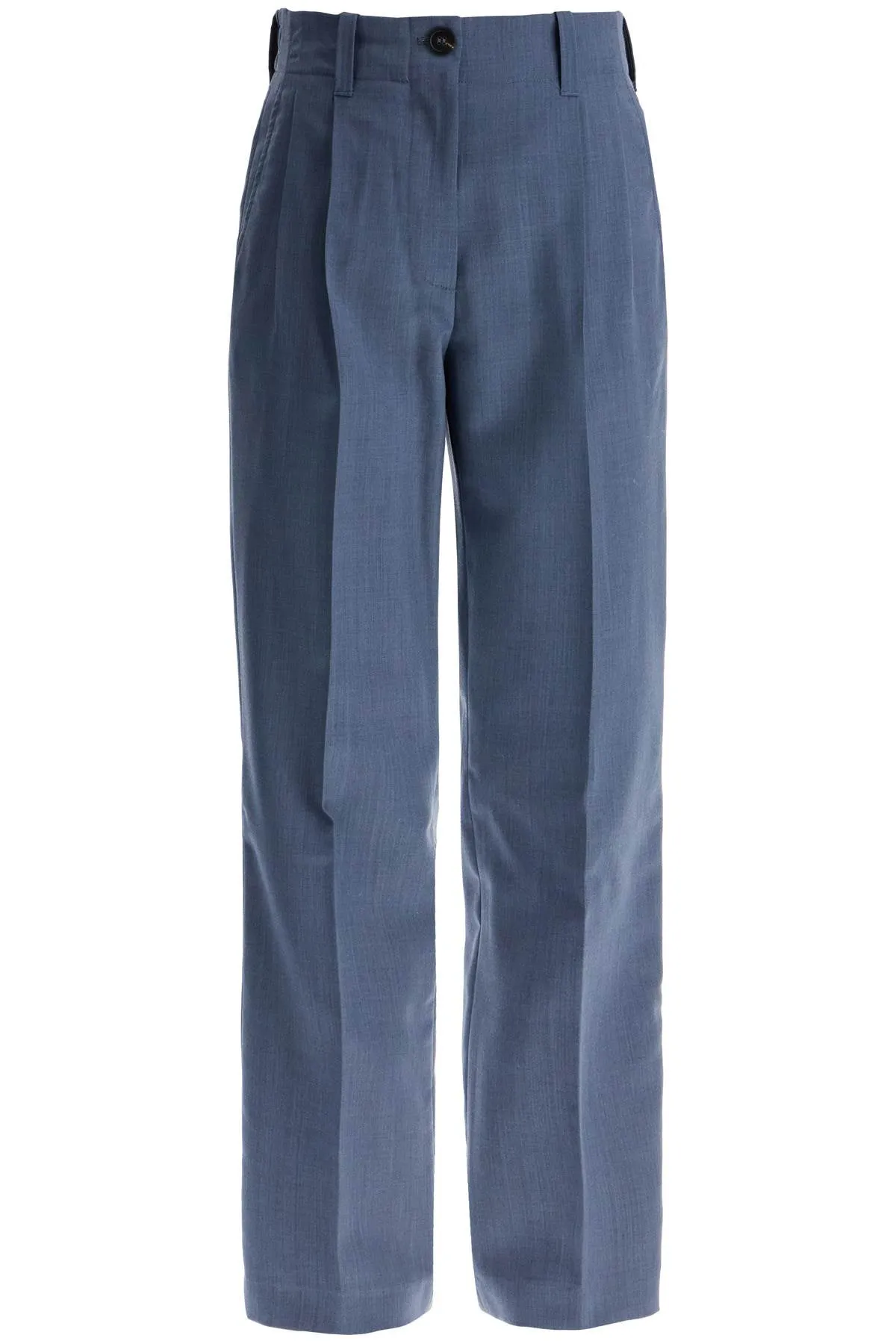 Comfortable Soft Wool Trousers GWP01504 P001609 GRISALLIE