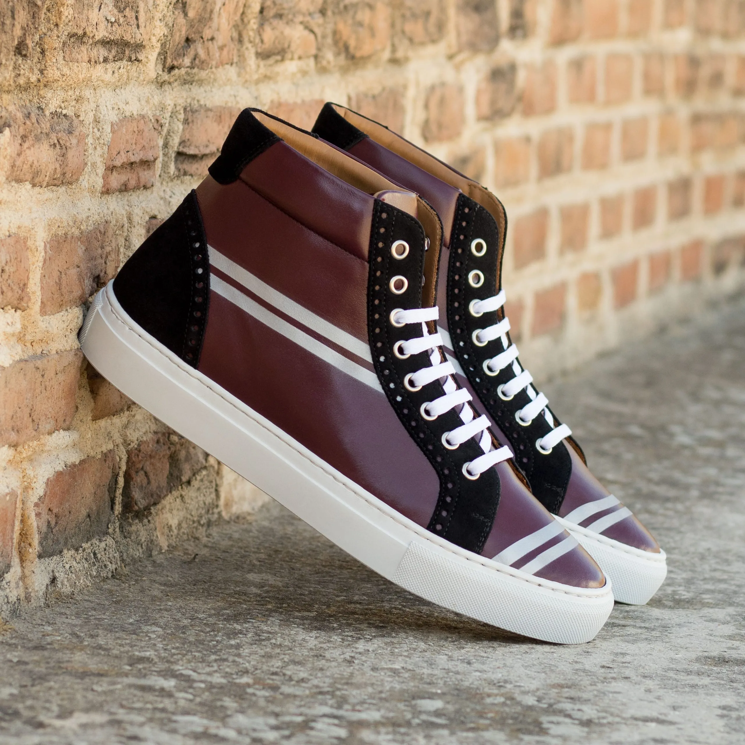 Stencil Studio High Top Sneakers