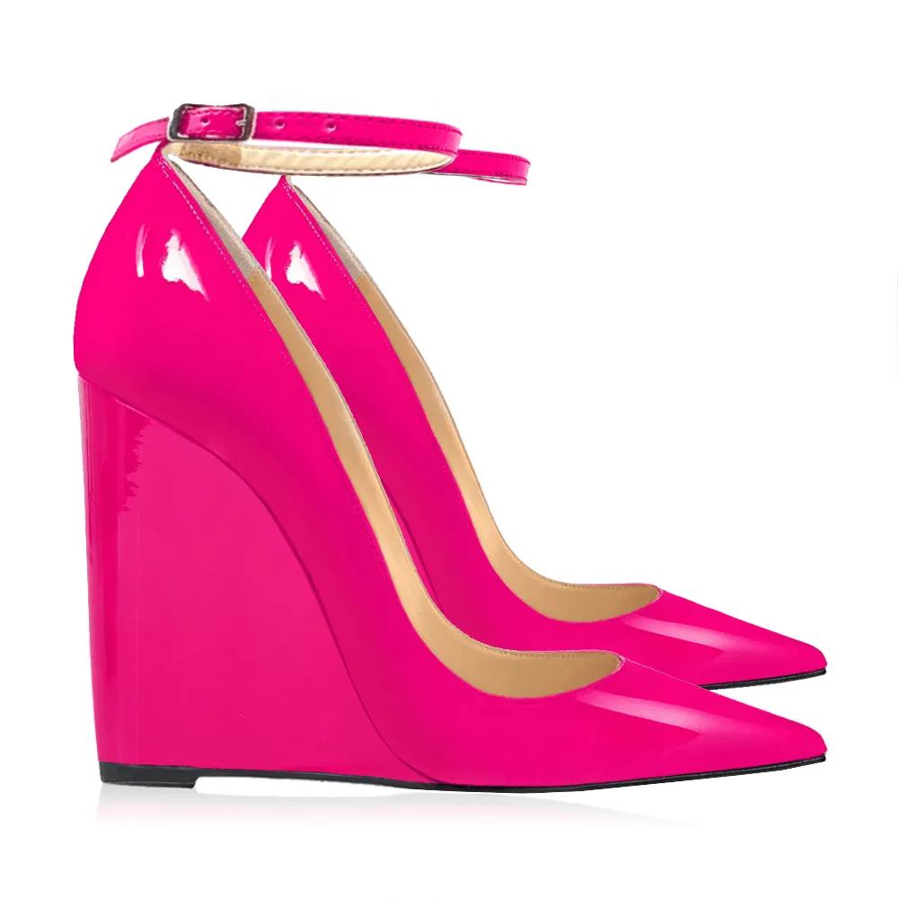 Stephanie Vernice Fucsia 100mm High Heels