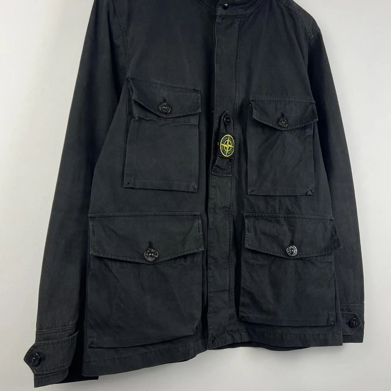 Stone Island Cotton Cordura Field Jacket (M) - Men's Size Medium