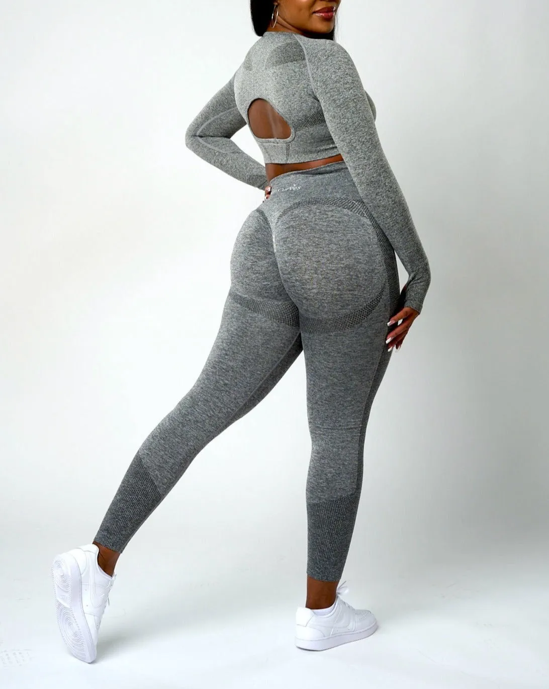 Grey Sujey Scrunch Leggings