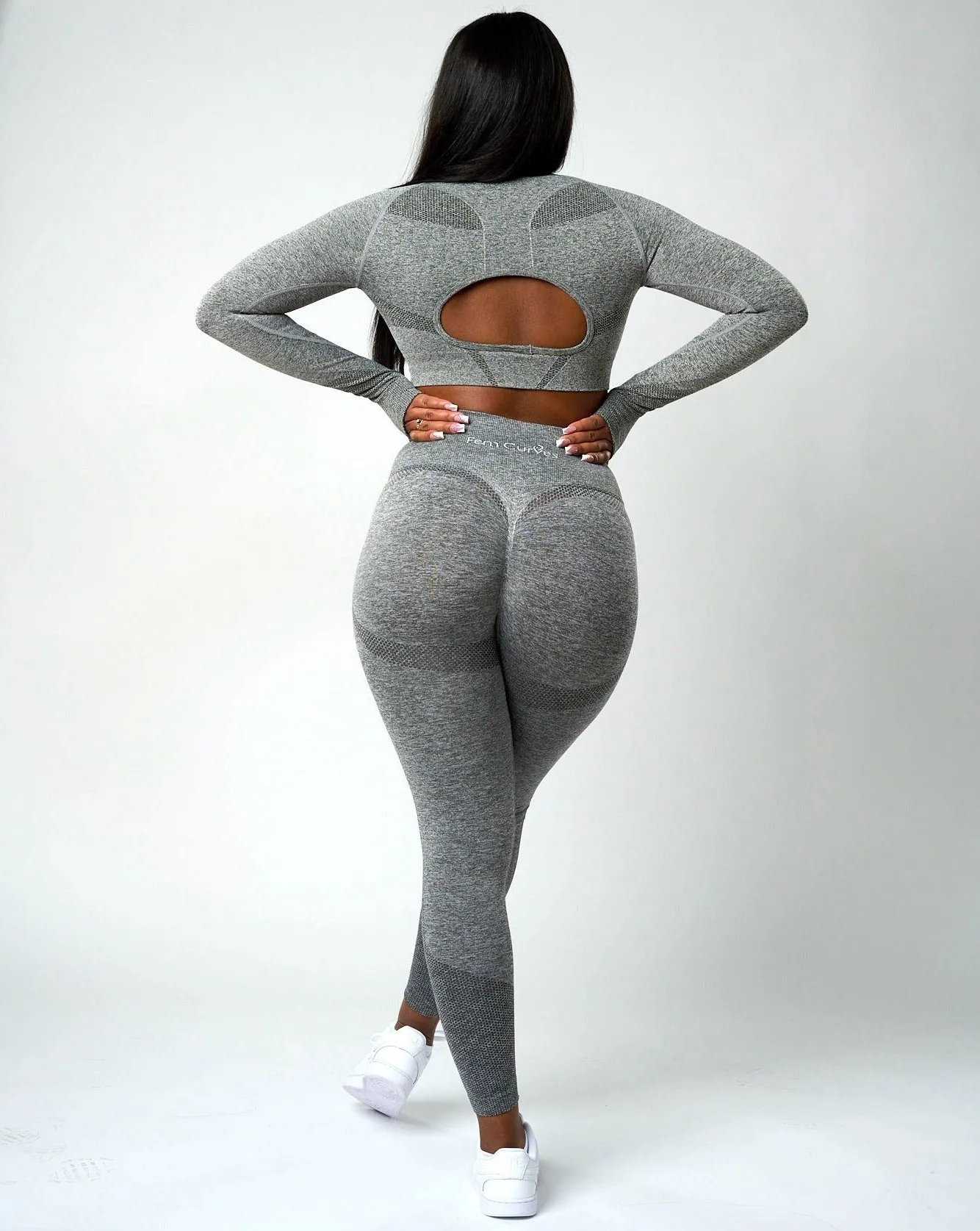 Grey Sujey Scrunch Leggings