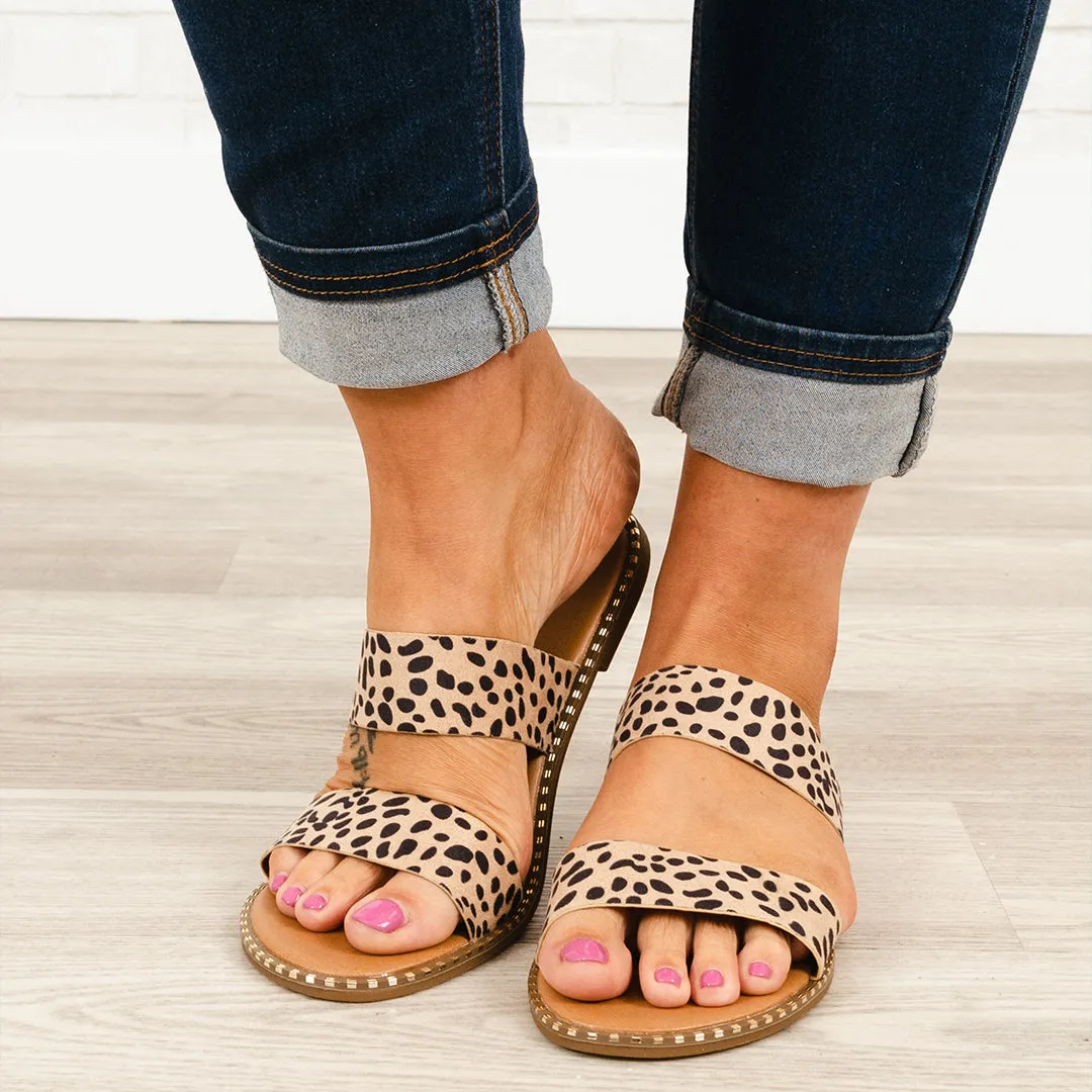 Summer Sandals in Cheetah Print