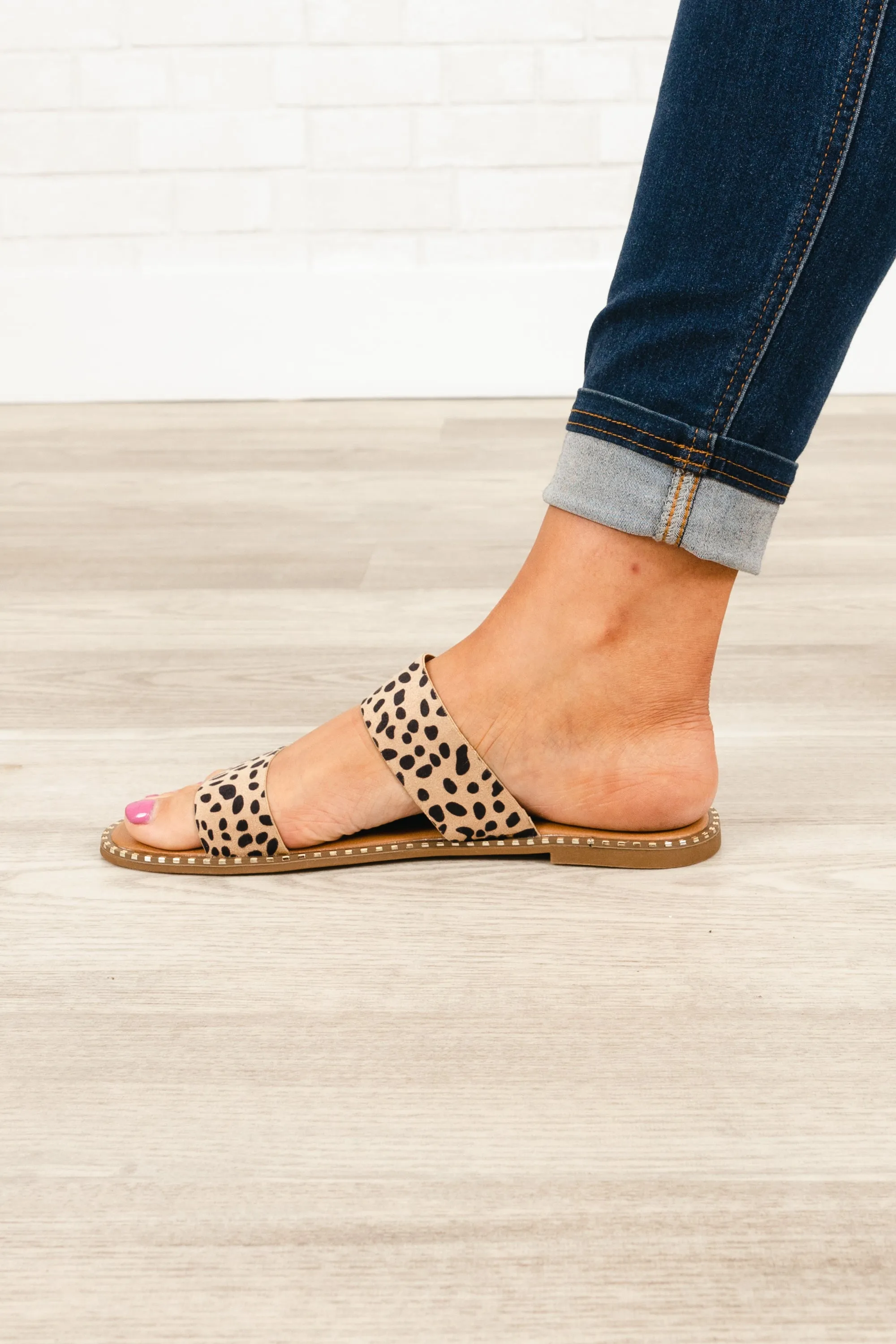 Summer Sandals in Cheetah Print