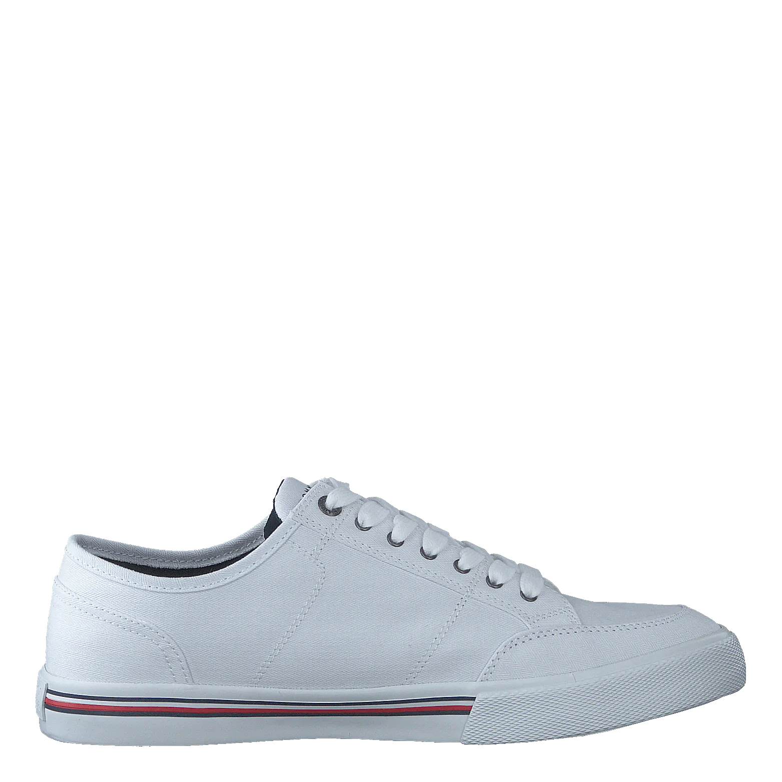 Tommy Hilfiger White Corporate Textile Sneaker Shoes