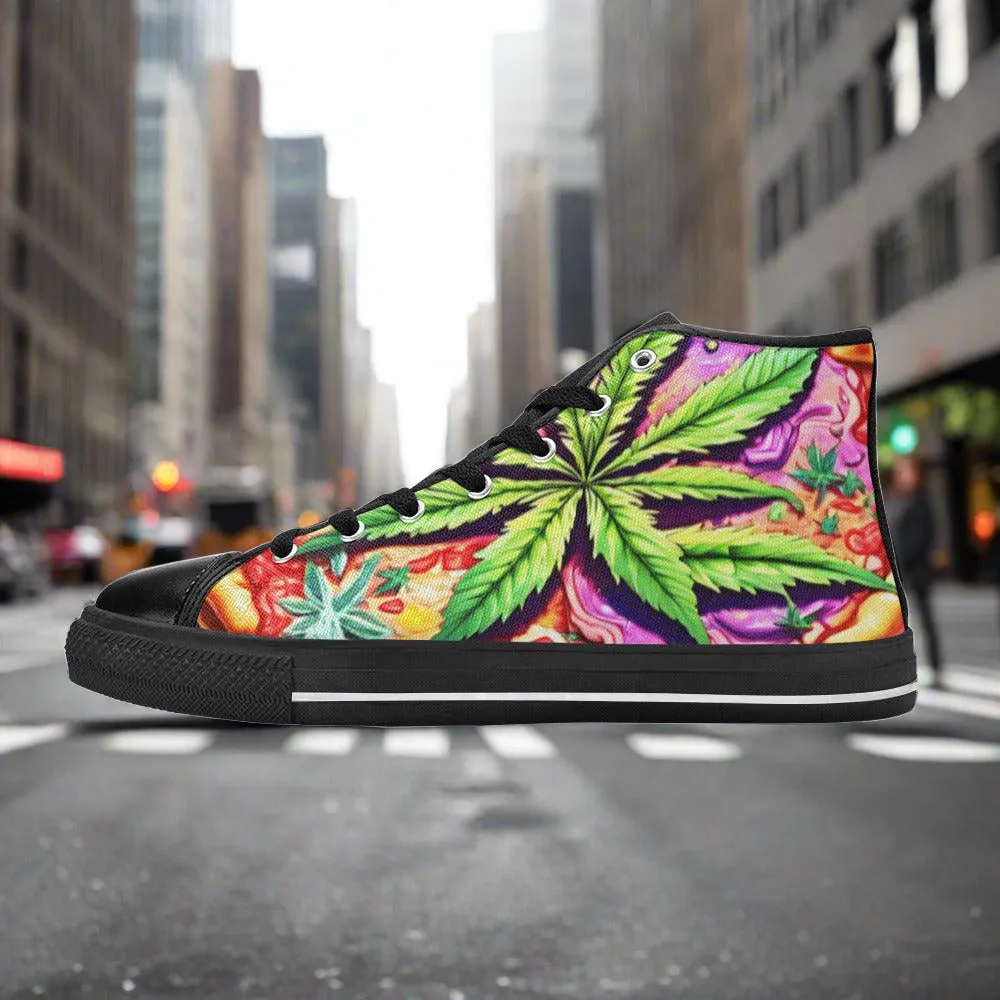 Trippy Pizza Cannabis-Themed Women’s Clothing