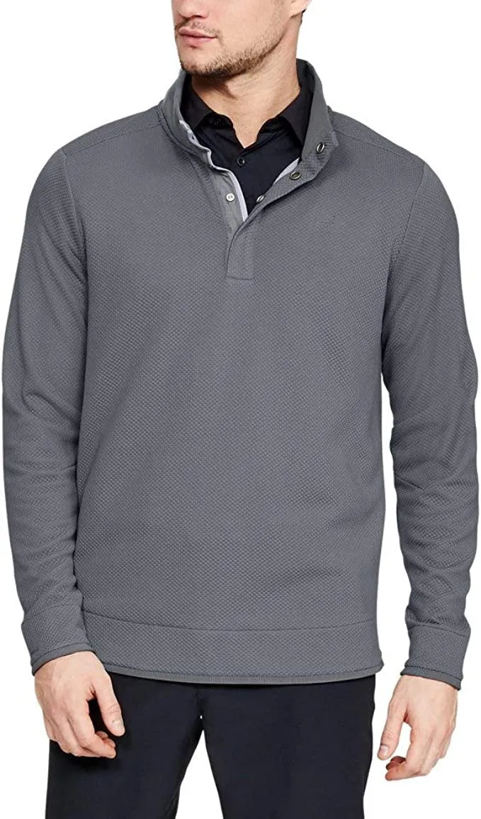 Under Armour Men's Storm Sweater Fleece Snap Mock - Shop Now on Under Armour's Website
