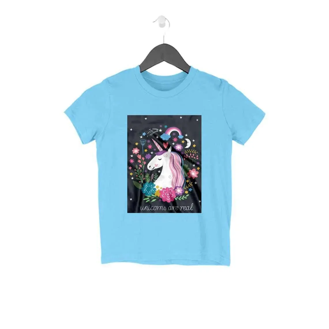 Girls' Unicorn T-shirt made of 100% Cotton