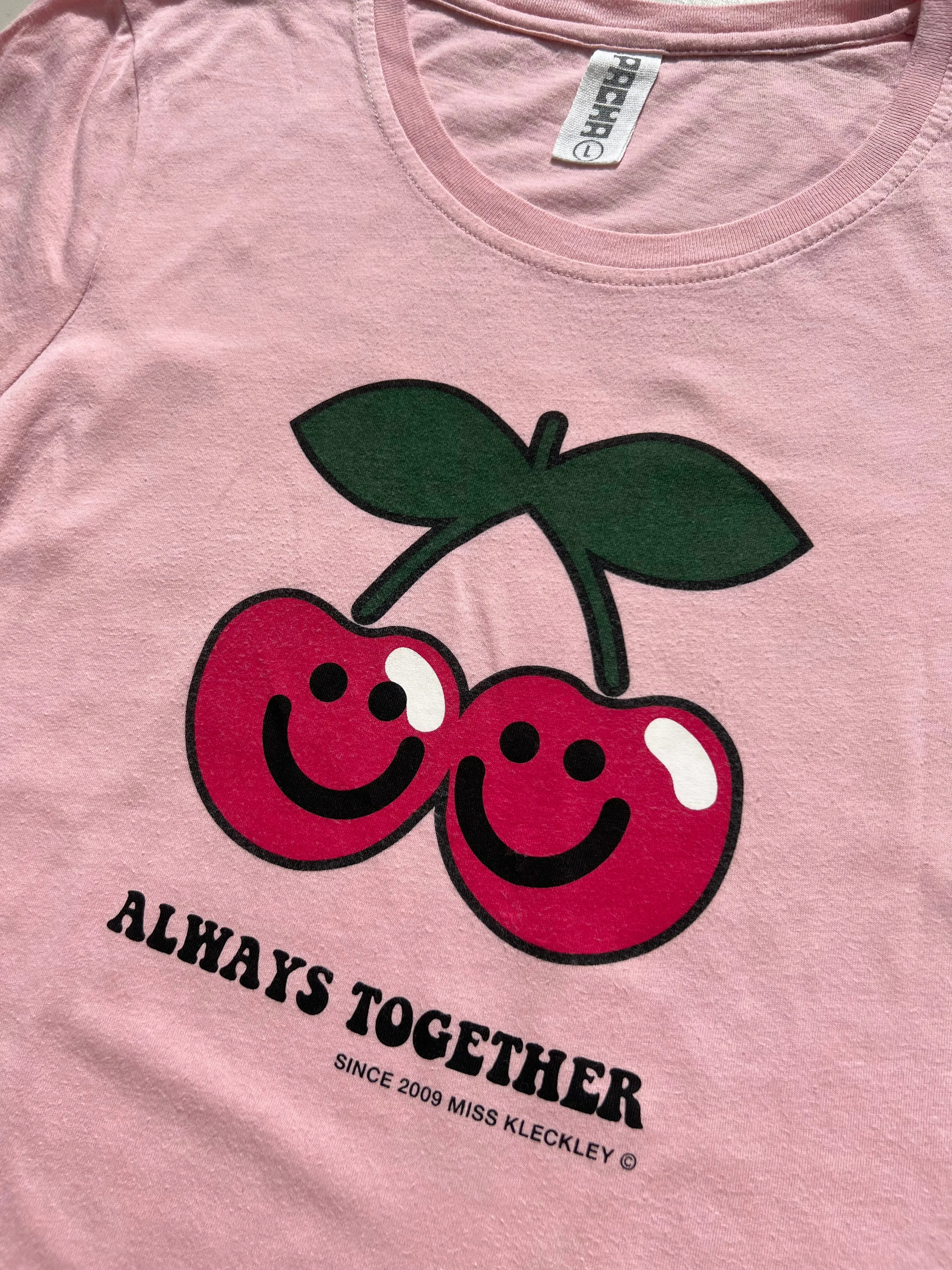 Upcycled Miss Kleckley Always Together Tshirt