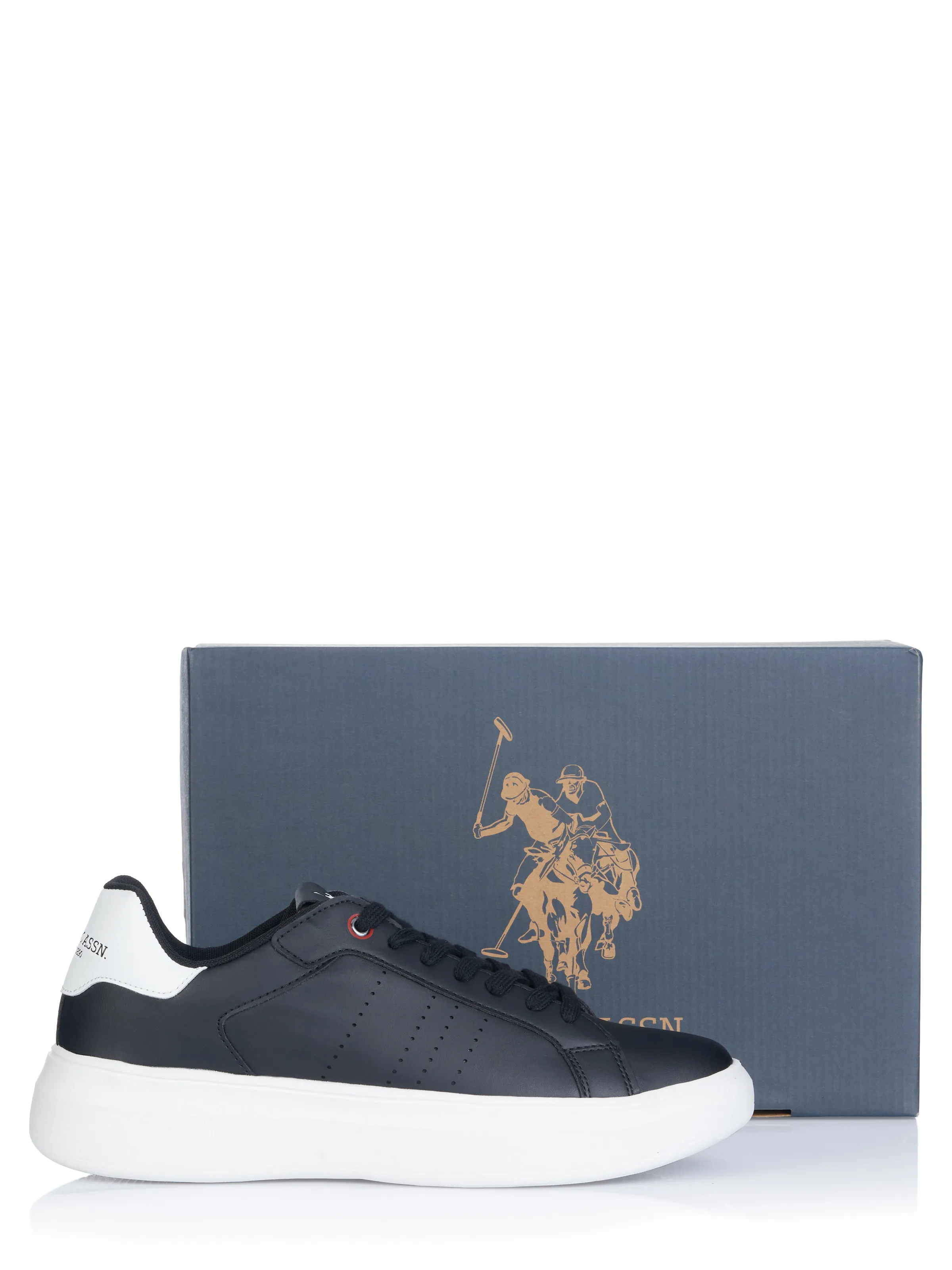 U.S. Polo Assn. Black Shoe