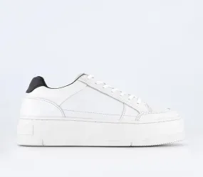 Vagabond Judy Platform Shoes White Black