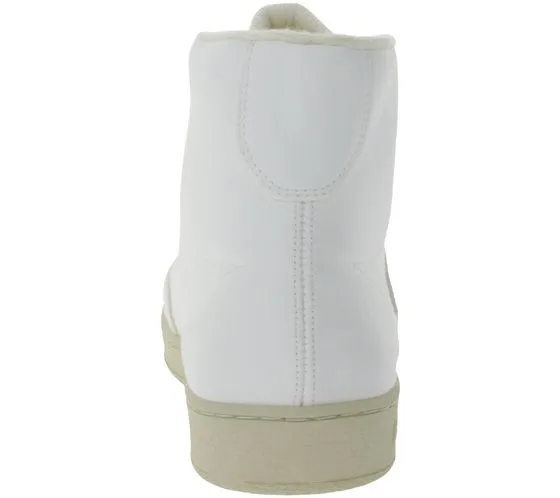 Vegan high-top sneakers made in Spain FW21O8ALLWHIMON white from FLAMINGOS LIFE Old 80's