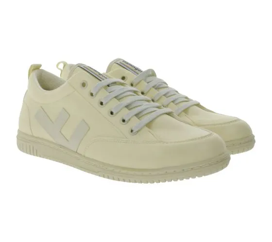 Vegan leisure sneakers made in Spain SS21ROVANIV cream from FLAMINGOS LIFE Roland V.3