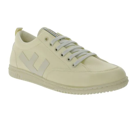 Vegan leisure sneakers made in Spain SS21ROVANIV cream from FLAMINGOS LIFE Roland V.3