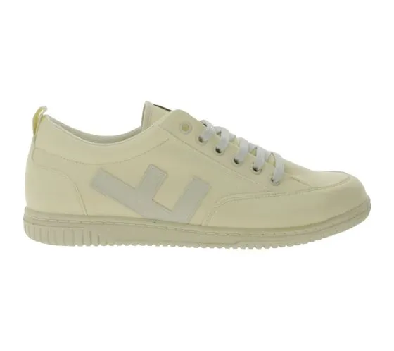 Vegan leisure sneakers made in Spain SS21ROVANIV cream from FLAMINGOS LIFE Roland V.3