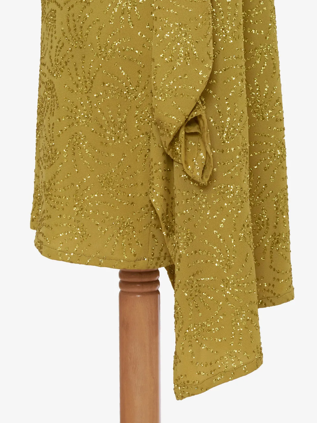 Vintage Green Sequin Dress from the 1980s