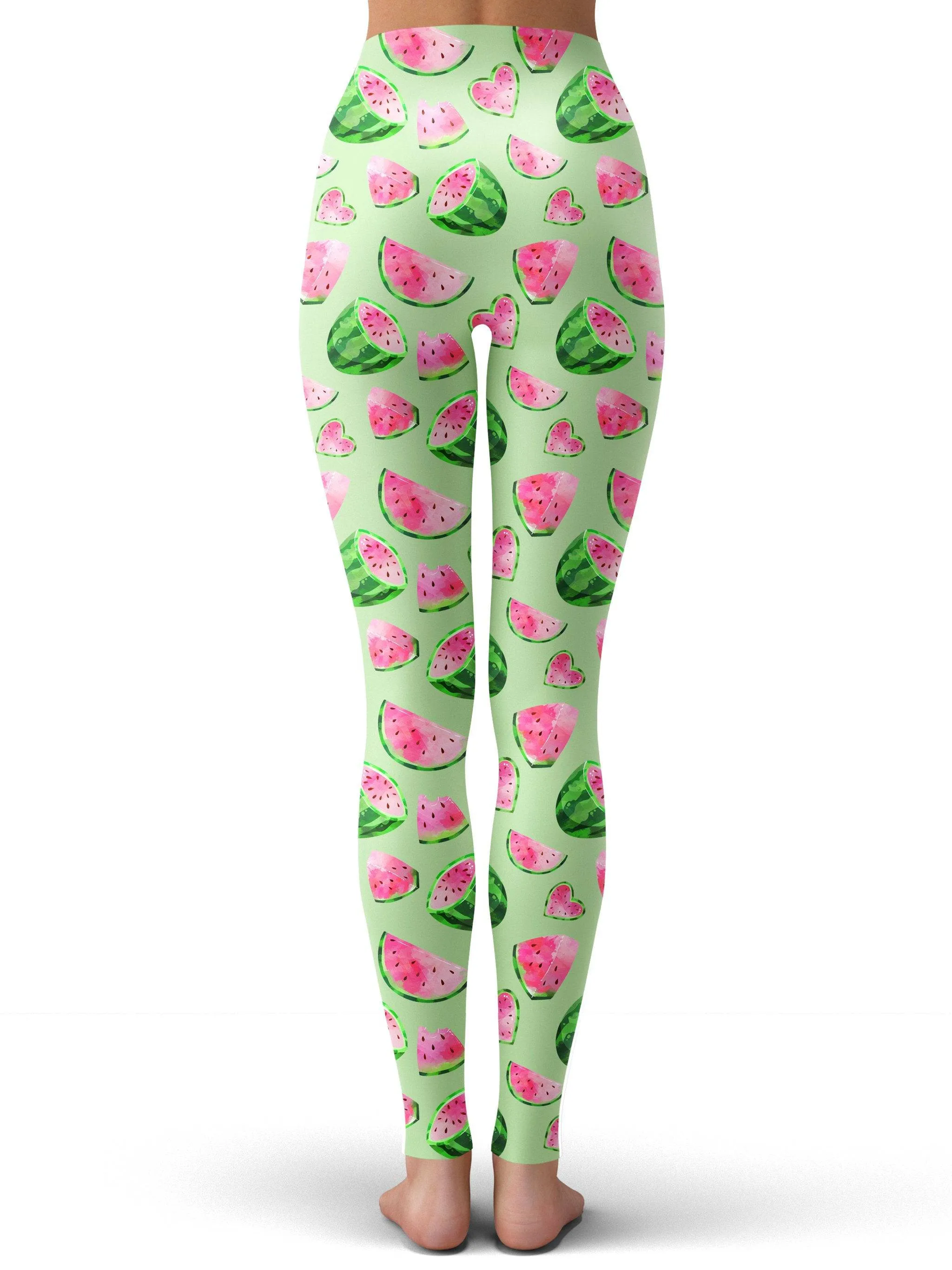 Watermelon Print Leggings