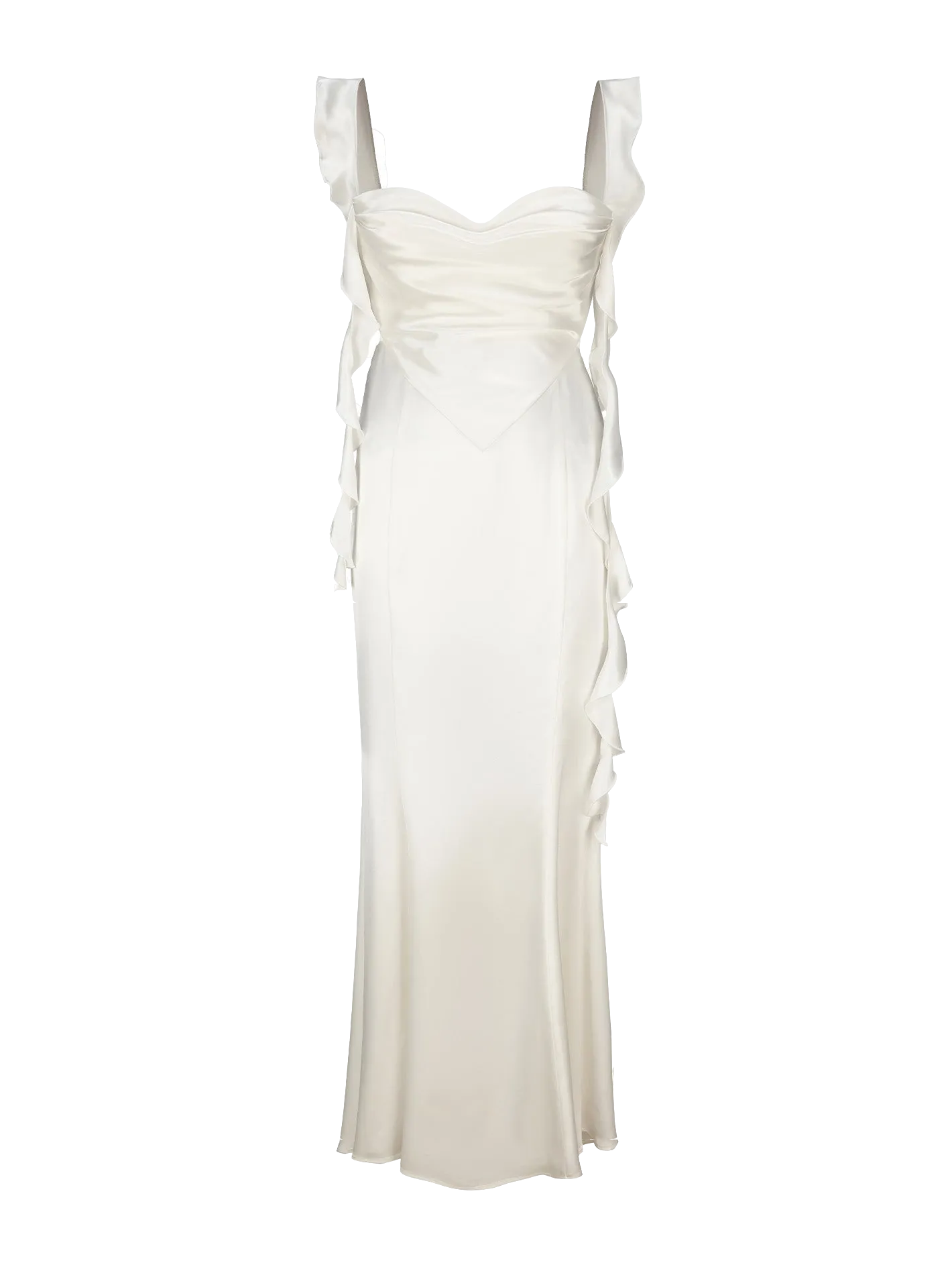 White Caroline Dress