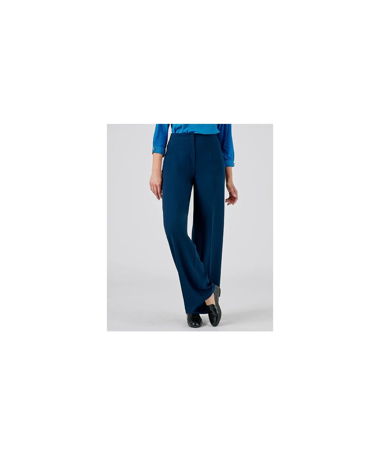 Elegant Wide-Legged Trousers