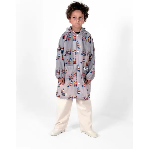 Wolf & Rita Núria Fado Coat, Print - Kids Designer Coat