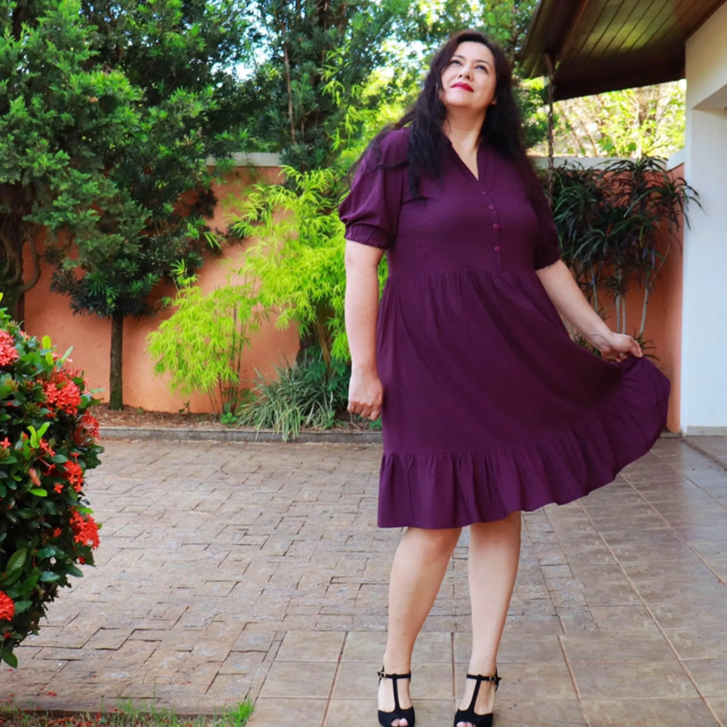 Women's Sizes Freedom Dress Sewing Pattern