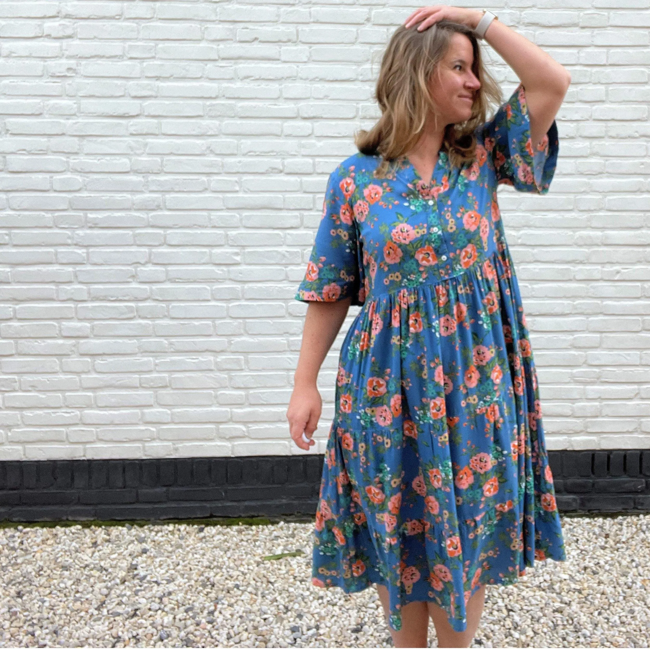 Women's Sizes Freedom Dress Sewing Pattern