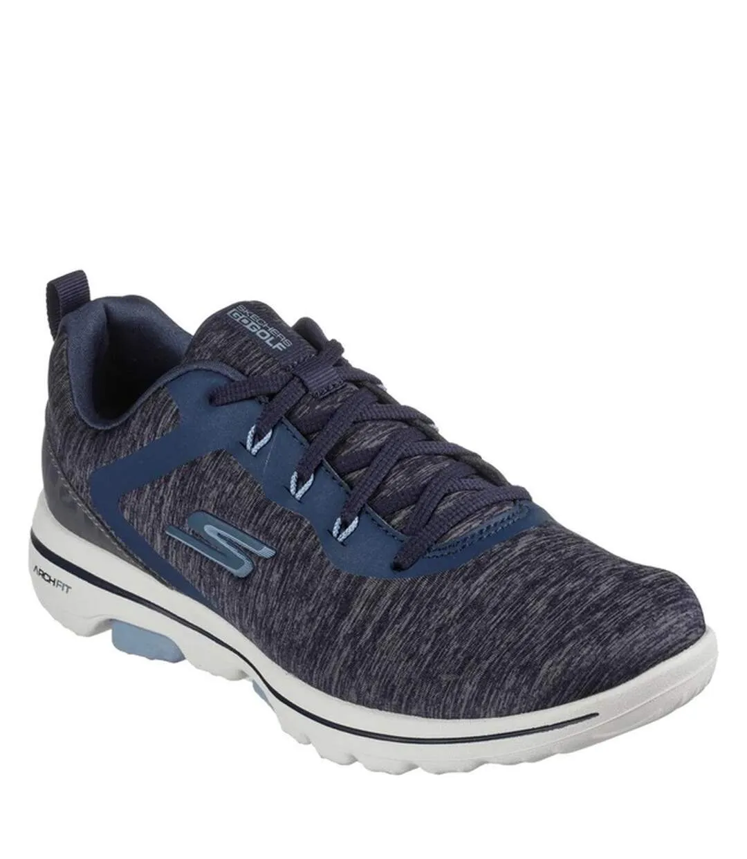 Women's Go Golf Walk 5 Navy and Blue Golf Shoes by Skechers