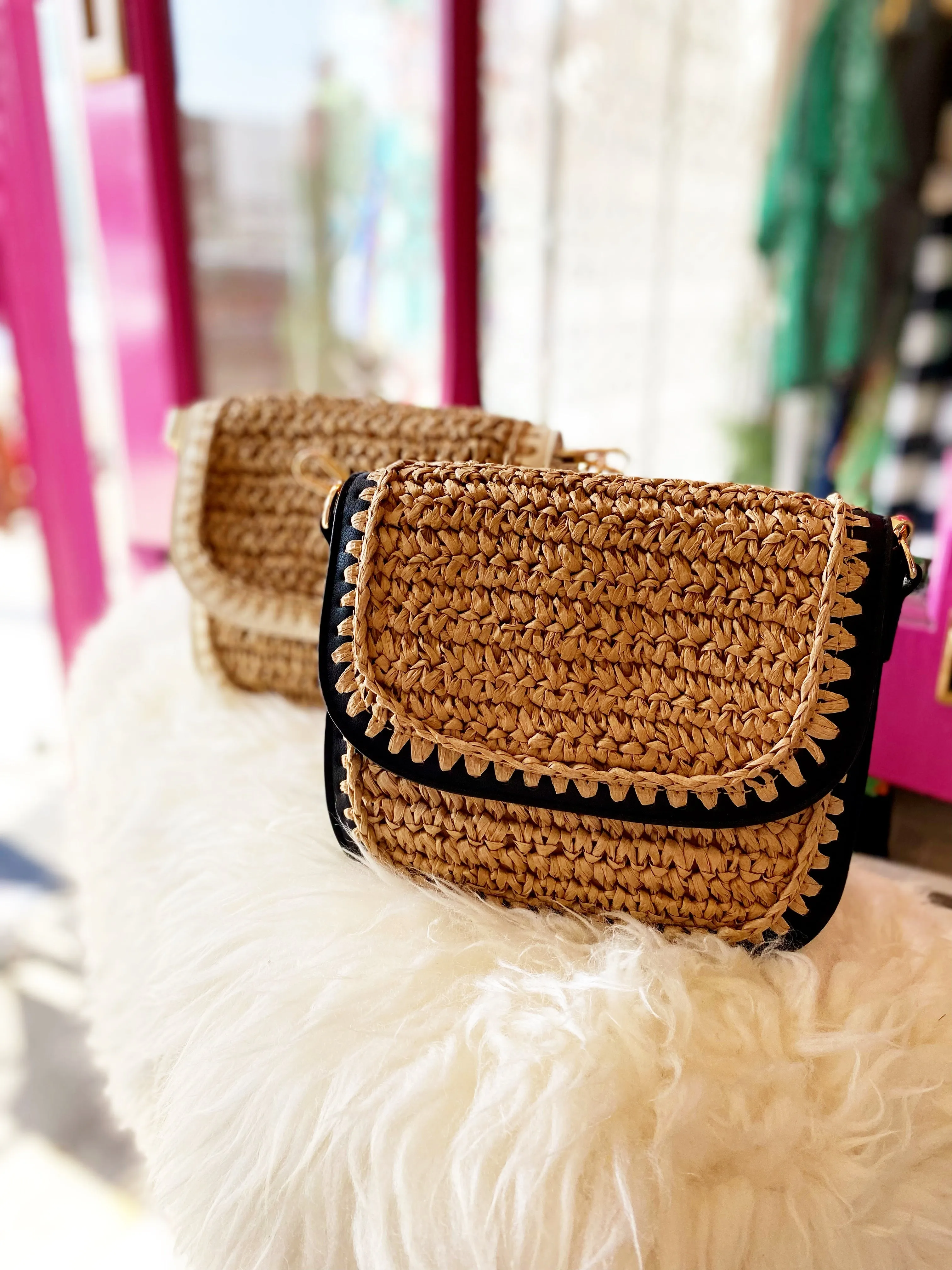 Woven Nina Bag