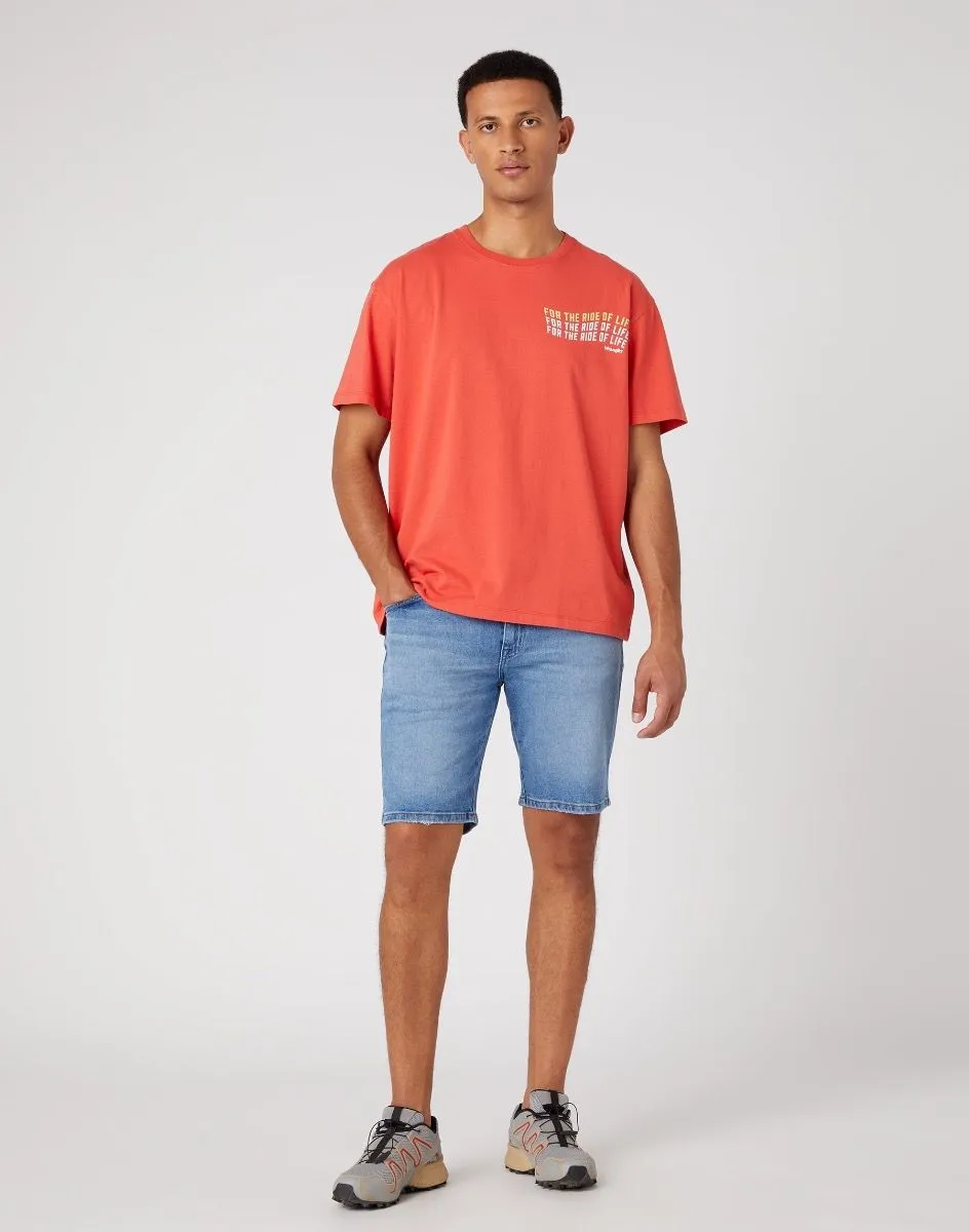 Wrangler The Dude Texas Stretch Denim Shorts