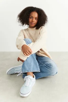 Oversized Cable Knit Sweater