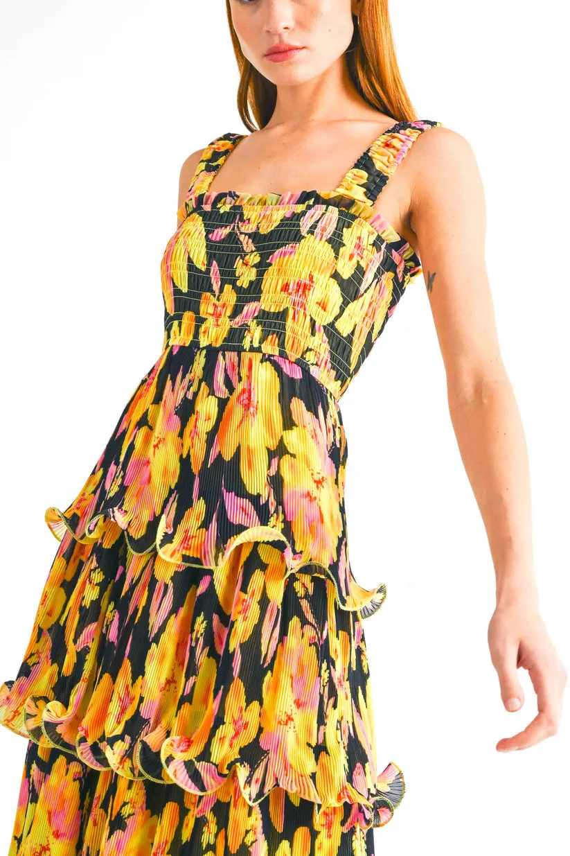 SUNSHINE FLORAL GOWN