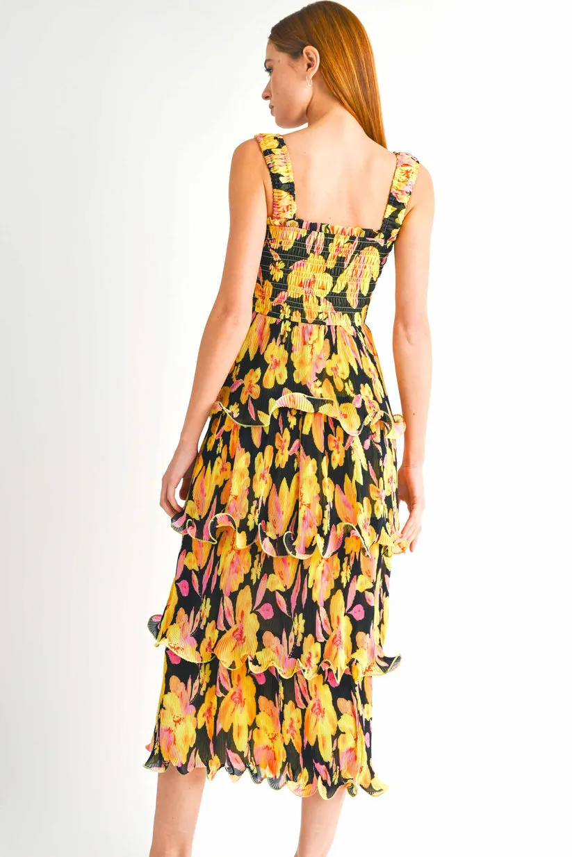 SUNSHINE FLORAL GOWN